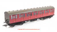 R4519 Hornby Gresley Non Vestibuled Suburban 1st Class Coach number E81025E in BR Maroon livery